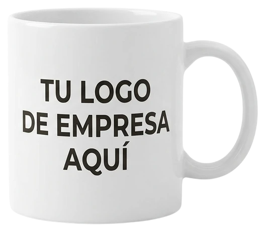 Taza corporativa personalizable con el logo de tu empresa, foto de producto Zephyr